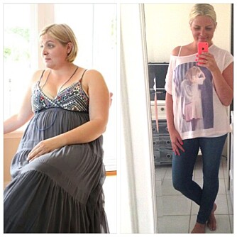 NY STIL MED NY VEKT: Lise Mette har gått ned 35 kilo på et år, og ønsket hjelp med å finne klær som passer den nye kroppen hennes.