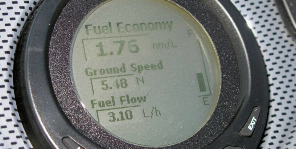 Ved rolig kjøring ligger forbruket på rundt 3-6 liter pr. time
