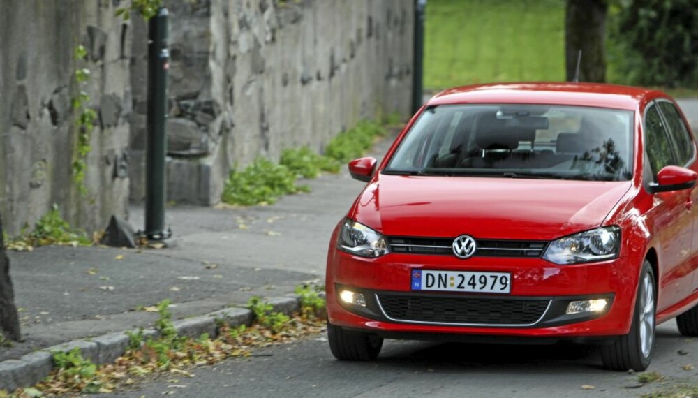 BEST: Volkswagen Polo 1,6 TDI DSG fikk tittelen ""Best i klassen"" av Klikks tester.