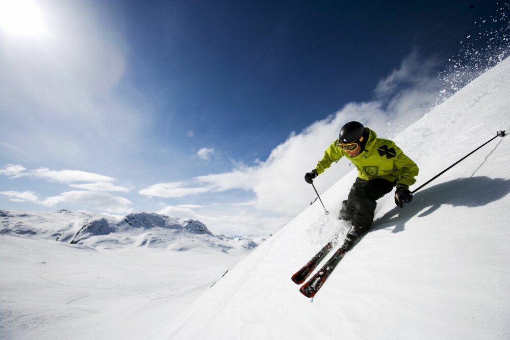 Vinter i Hemsedal. Vinter i Hemsedal.