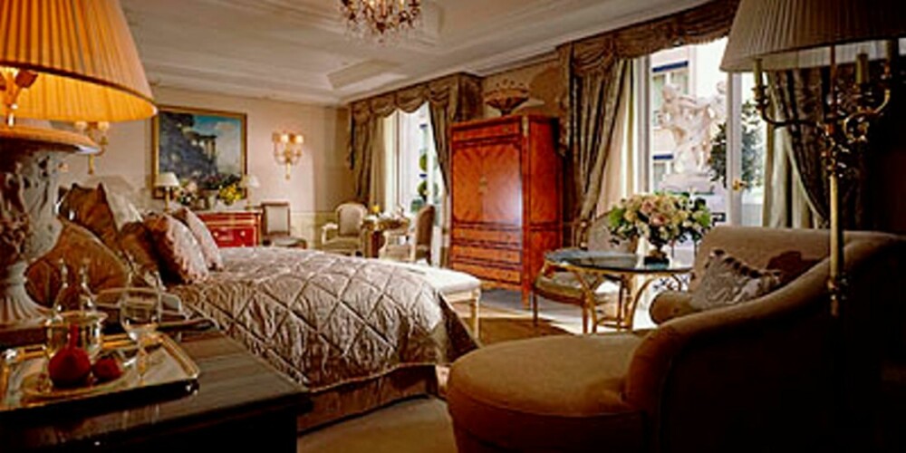 KONGESUITEN: I Paris er kongesuiten på Four Seasons George V byens dyreste rom.