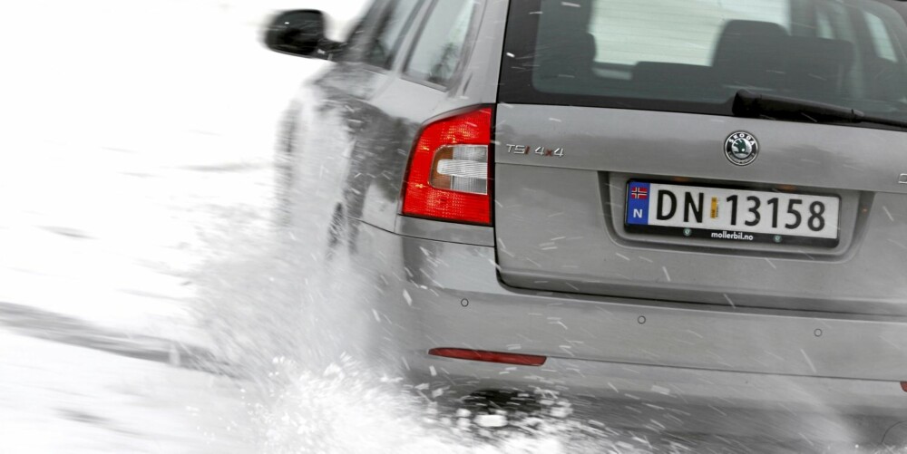 GODT GREP: Smalere dekk enn vanlig gir bilen et godt veigrep og den klatrert fint opp bakkene til Hafjell. GODT GREP: Smalere dekk enn vanlig gir bilen et godt veigrep og den klatrert fint opp bakkene til Hafjell.