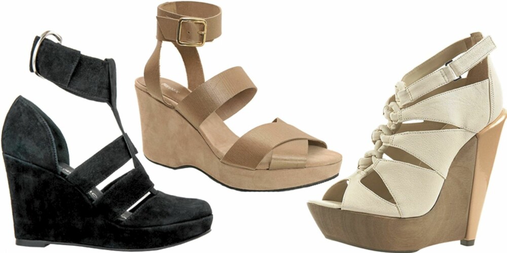 FRA VENSTRE: Fifth Avenue Shoe Repair (kr 3495), Filippa K (kr 1599), Topshop (kr 1355). FRA VENSTRE: Fifth Avenue Shoe Repair (kr 3495), Filippa K (kr 1599), Topshop (kr 1355).