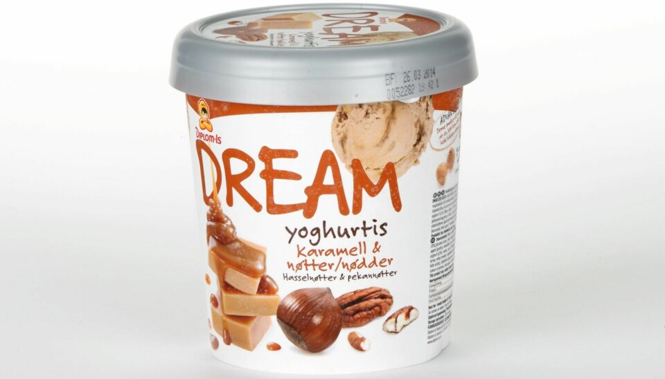 TESTET: Klikk.no har testet yoghurtiskrem på boks.