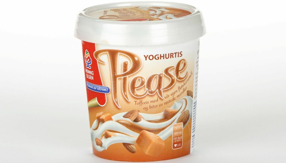 TESTET: Klikk.no har testet yoghurtiskrem på boks.