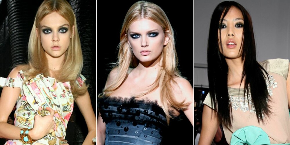 MIDTSKILL: Roberto Cavalli og Matthew Williamson går for midtskill denne sesongen. MIDTSKILL: Roberto Cavalli og Matthew Williamson går for midtskill denne sesongen.