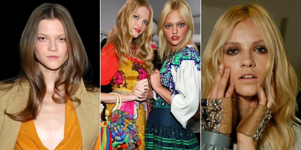 NATURLIG: Etro, Anna Sui og Malo går for en naturlig look denne sesongen. NATURLIG: Etro, Anna Sui og Malo går for en naturlig look denne sesongen.