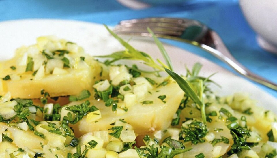 Poteter i tre varianter