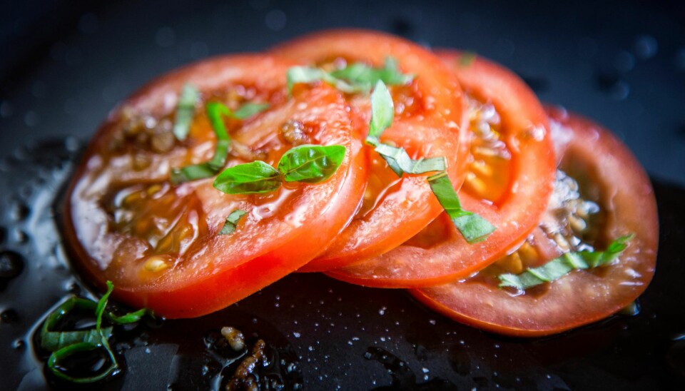 Tre morsomme tomatsnacks