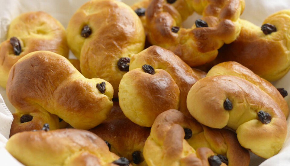 LUSSEKATTER: Tradisjonen tro, spiser vi det saftige gule bakverket på luciadagen.