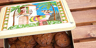 COOKIES I BOKS: Cookies oppbevares best i en kakeboks som står kjølig, gjerne i kjøleskapet.