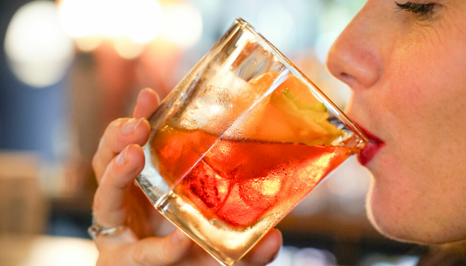 BOULEVARDIER: En nydelig drink som sier klart og tydelig fra at den er en drink.