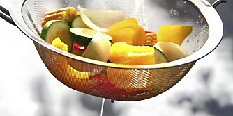 Trikset er å forkoke grønnsakene ørlite grann før grillingen. Trikset er å forkoke grønnsakene ørlite grann før grillingen.