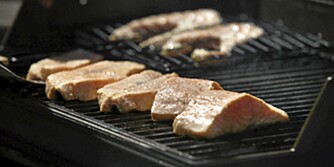 Oppskrift på grillet laks. Oppskrift på grillet laks.