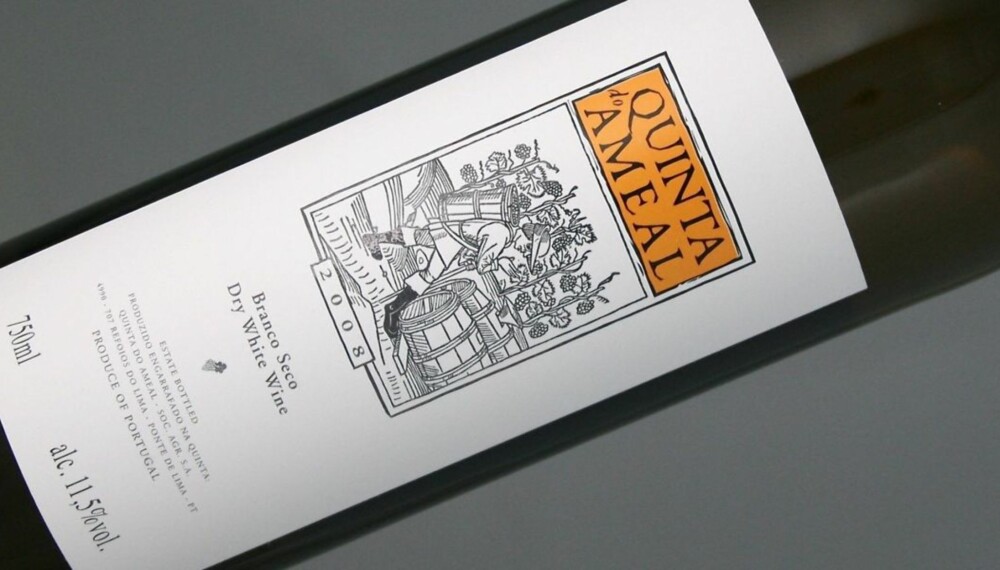 VINHO VERDE: Quinta do Ameal Loureiro 2008 er en vinho verde og kommer fra vindistriktet med samme navn aller lengst nord i Portugal.