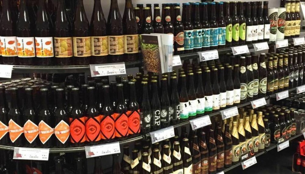 STORT UTVALG: Det kommer stadig flere i øl på polet i mange forskjellige stilarter.
