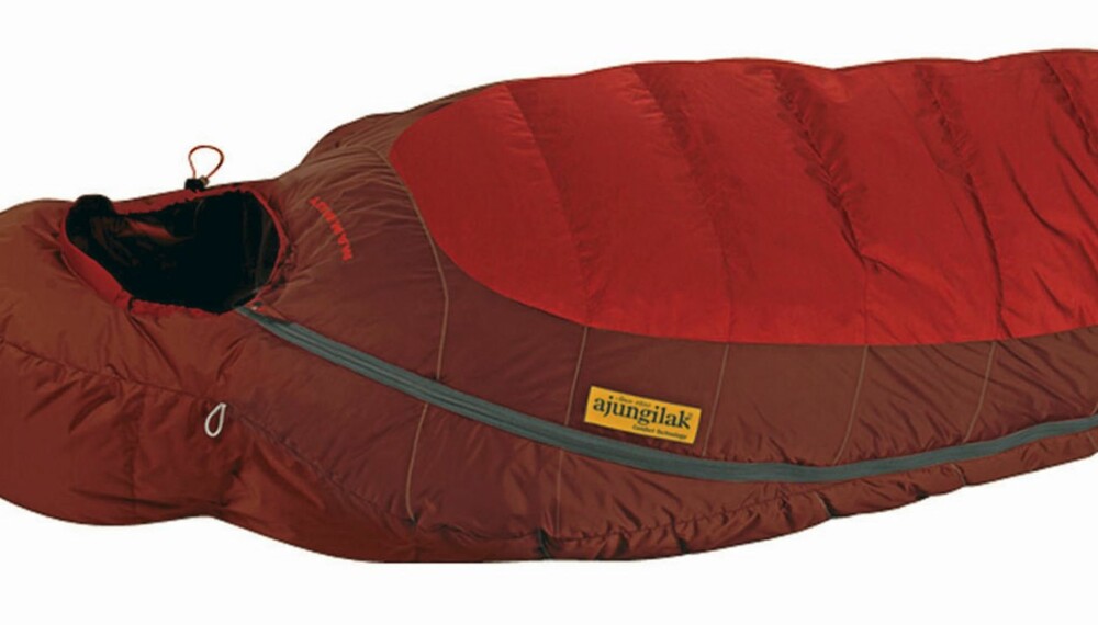 BEST I TEST: Denne soveposen fra Ajungilak kom til topps i vår test av sommersoveposer.