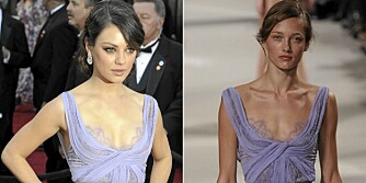 OSCAR-SPESIAL: Hvem kler kjolen best, kjendisen på Oscar-utdelingen eller modellen på catwalken?