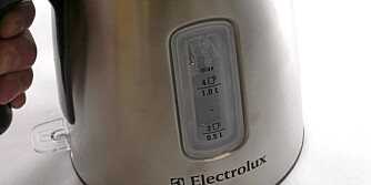 Avlesning: Tydelig avlesning på begge sider på kokeren fra Electrolux