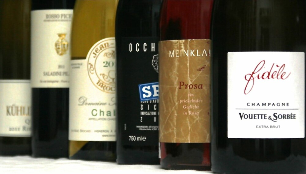 ØKOLOGISKE: Disse vinene kan du drikke med god samvittighet.