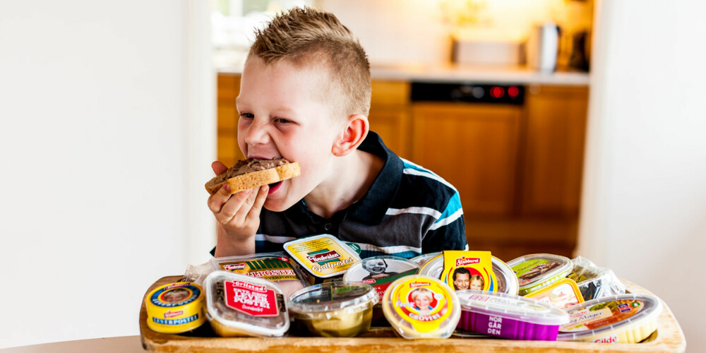 SUNT, MEN GODT: Mats synes leverpostei smaker godt, til tross for at det er sunt! SUNT, MEN GODT: Mats synes leverpostei smaker godt, til tross for at det er sunt!