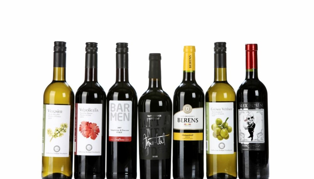 Vi har testet 14 viner fra ulike kjendiser.
