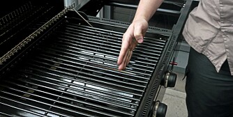 EFFEKTIV GRILLFLATE: Vi har målt hvor stor del av grillflaten som bli varm. EFFEKTIV GRILLFLATE: Vi har målt hvor stor del av grillflaten som bli varm.