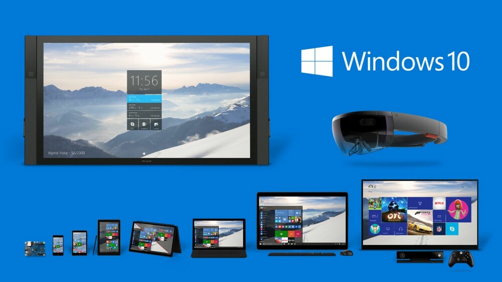 FAMILIEN: Microsoft vil at Windows 10 skal gi en helhetlig opplevelse uansett hvilken enhet du bruker.