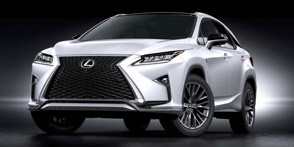 NY: Lexus RX 450h F Sport. FOTO: Lexus NY: Lexus RX 450h F Sport. FOTO: Lexus