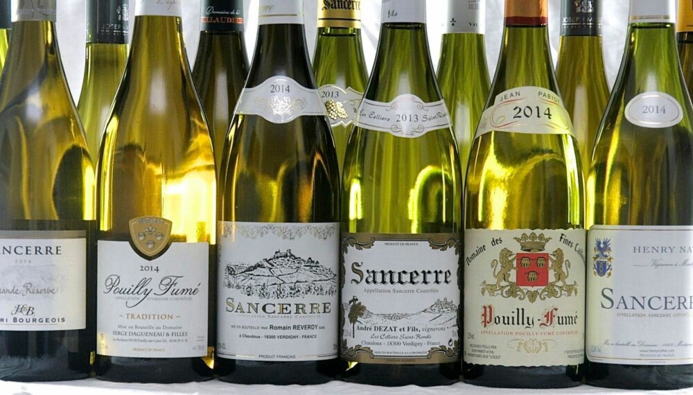FRISKE VINER: Sancerre og pouilly-fumé er friske og fruktige viner.