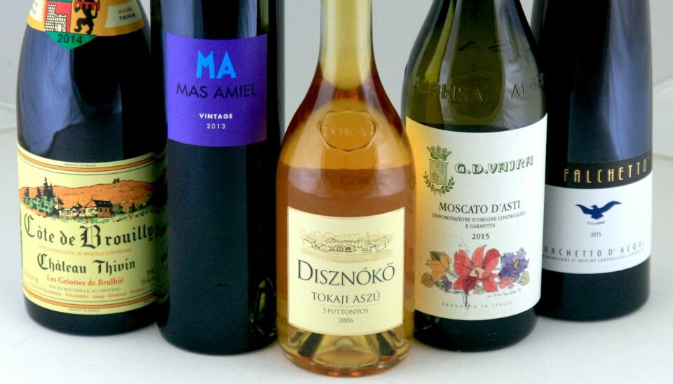 VARIERT: Fra lyse og lette til tunge og mørke.