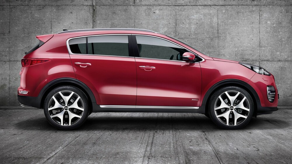 RIMELIG SUV: Kia Sportage. FOTO: Produsent