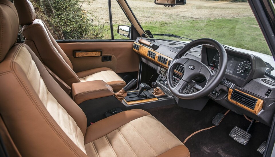 VIRKER: Bedre enn da den kom fra fabrikken. Selv airconditionen funker.