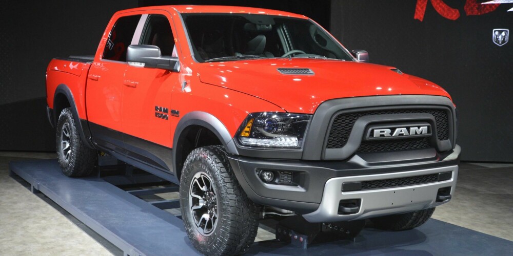 REBEL: Dodge Ram 1500 Rebel er en offroad-versjon av Ram. FOTO: Newspress