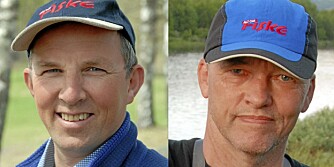 ERFARNE FISKERE: Tom Skyrud (t.v.) og Terje Bomann-Larsen. ERFARNE FISKERE: Tom Skyrud (t.v.) og Terje Bomann-Larsen.