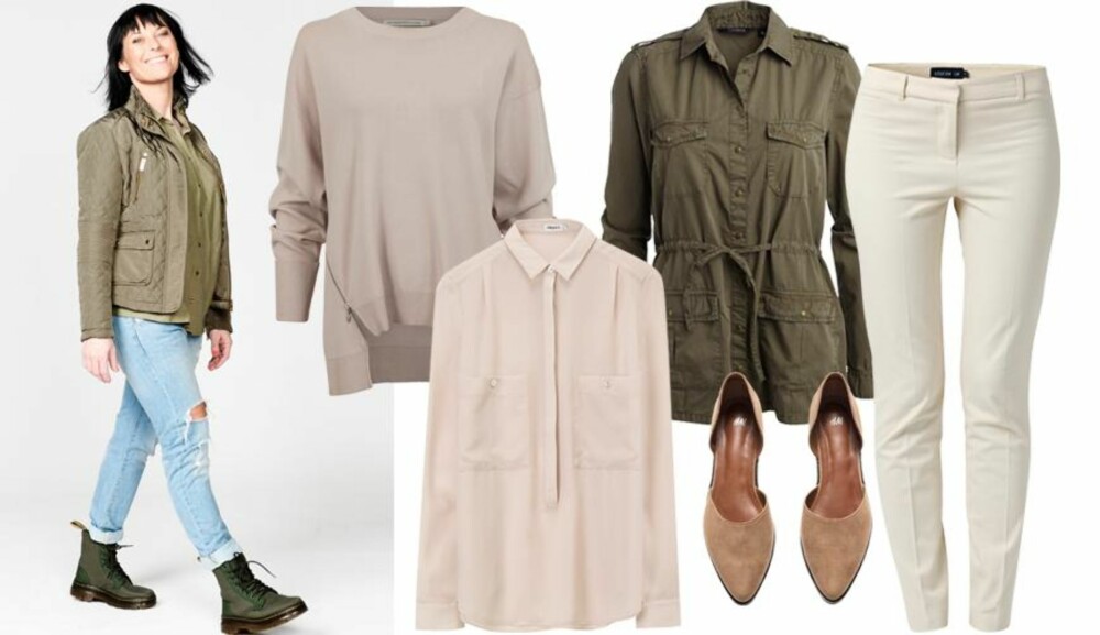 ANITA HAR PÅ SEG: Jakke fra Gina Tricot, kr. 299. Skjorte fra H&M, kr. 199. Bukse fra Bik Bok, kr. 399. Sko fra Dr. Martens, kr. 900. PRODUKTFORSLAG: Genser fra Fall Winter Spring Summer, kr. 1299. Bluse fra Filippa K, kr. 1000. Jakke fra Lindex, kr. 399. Sko fra H&M, kr. 399. Bukse fra MQ, kr. 699. ANITA HAR PÅ SEG: Jakke fra Gina Tricot, kr. 299. Skjorte fra H&M, kr. 199. Bukse fra Bik Bok, kr. 399. Sko fra Dr. Martens, kr. 900. PRODUKTFORSLAG: Genser fra Fall Winter Spring Summer, kr. 1299. Bluse fra Filippa K, kr. 1000. Jakke fra Lindex, kr. 399. Sko fra H&M, kr. 399. Bukse fra MQ, kr. 699.