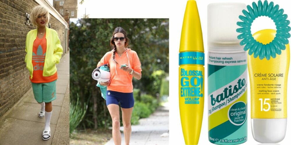 FARGERIK: Vannfast maskara fra Maybelline, kr 129. Crème Solaire Anti-age ansiktskrem fra Biotherm, kr 250. Hårstrikk fra HH Simonsen, kr 29 per pakke. Tørrsjampo fra Batiste, kr 39. FARGERIK: Vannfast maskara fra Maybelline, kr 129. Crème Solaire Anti-age ansiktskrem fra Biotherm, kr 250. Hårstrikk fra HH Simonsen, kr 29 per pakke. Tørrsjampo fra Batiste, kr 39.