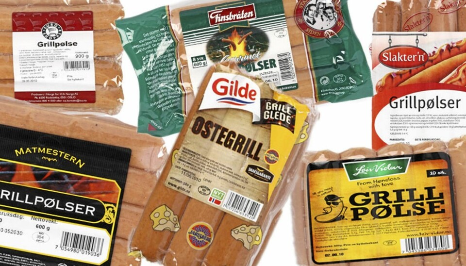 Test av 29 grillpølser