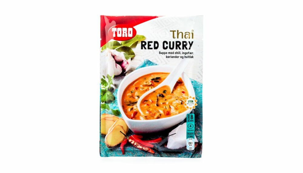 TEST AV POSESUPPE: Toro Thai red curry.