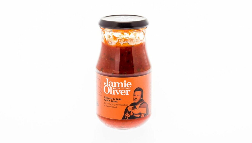 TEST AV PASTASAUS: Jamie Oliver Tomato & Basil Pasta Sauce.