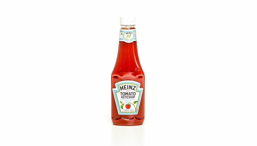 TEST AV KETSJUP: Heinz tomato ketchup med mindre sukker.