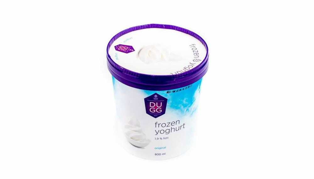TEST AV ALTERNATIV IS: Dugg Frozen Yoghurt Original.