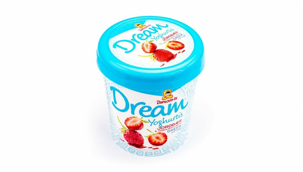 Dream Yoghurtis med gresk yoghurt