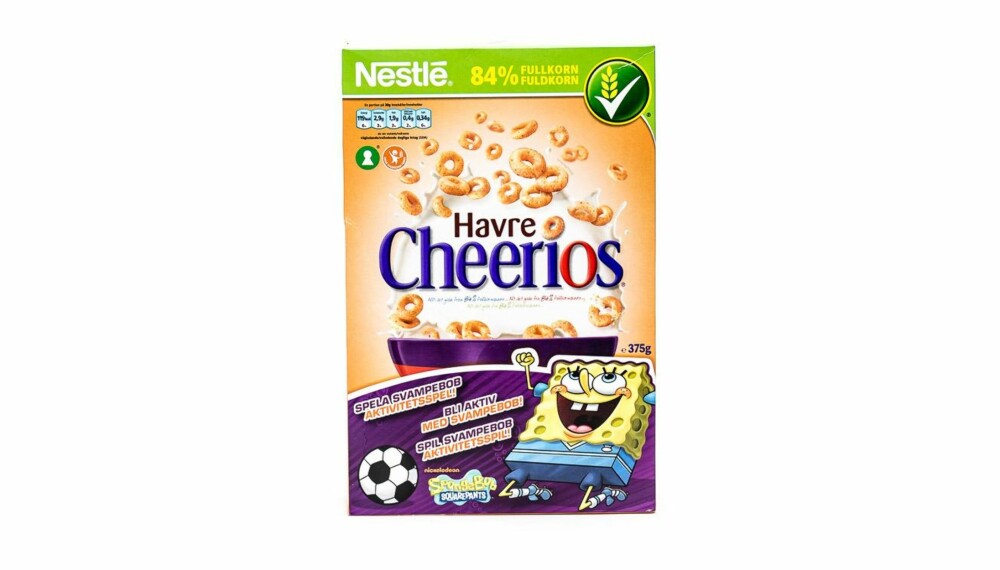 TEST AV FROKOSTBLANDING: Nestlé Havre Cheerios.