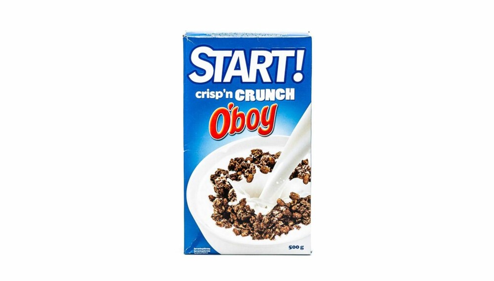 TEST AV FROKOSTBLANDING: Start crisp'n crunch Oboy.