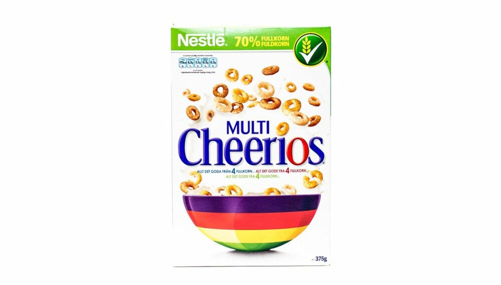 TEST AV FROKOSTBLANDING: Nestlé Multi Cheerios.