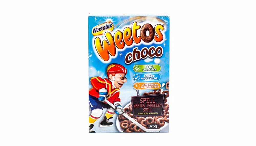 TEST AV FROKOSTBLANDING: Weetabix Weetos Choco.