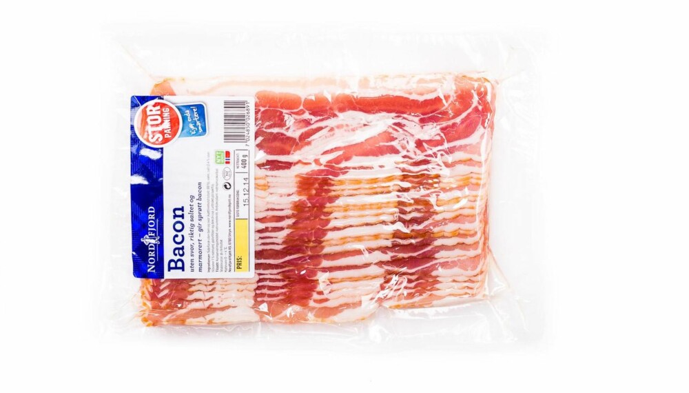 TEST AV BACON: Nordfjord bacon.