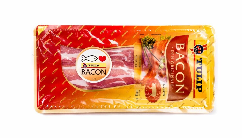 TEST AV BACON: Tulip bacon.
