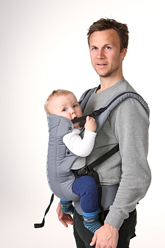 SKUFFENDE: - Den sitter ikke bra med barnet foran, mener Sten Are Edvardsen om Beco Gemini, som kom svakest ut av bæreselene i denne testen. SKUFFENDE: - Den sitter ikke bra med barnet foran, mener Sten Are Edvardsen om Beco Gemini, som kom svakest ut av bæreselene i denne testen.